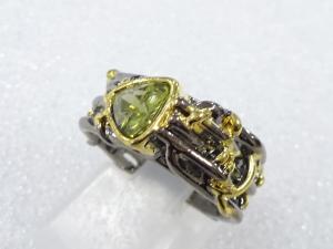 色石　指輪(10号)